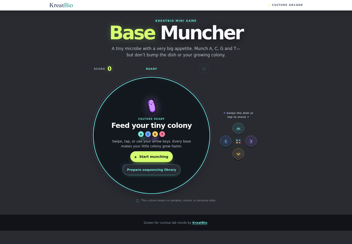 Base Muncher gameplay screenshot