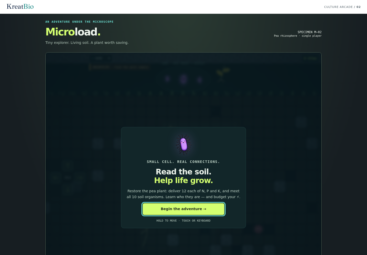 Microload gameplay screenshot